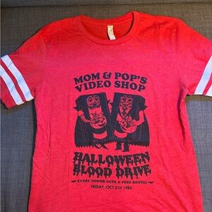 Red Halloween Graphic T-Shirt